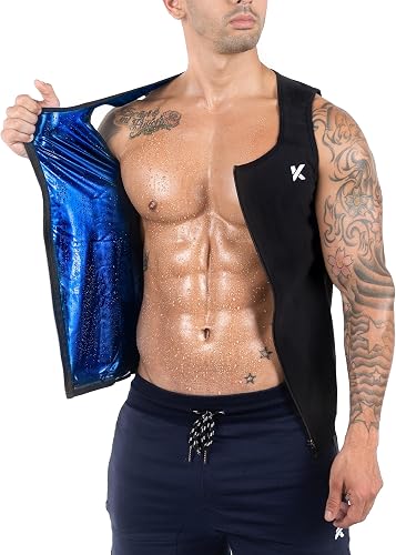 Kewlioo Men's Zipper Sweat Vest product photo