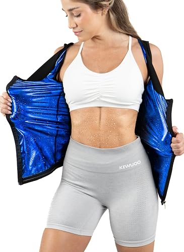Kewlioo Women's Zipper Sweat Vest product photo